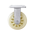 4 5 6 8 inch PA Wheel Stainless Steel Top Plate Swivel Caster with Butterfly Brake(total brake)